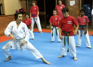 Karin Prinsloo Karate Teaching Student 4