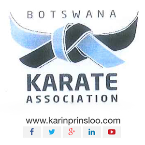 Karin Prinsloo Karate Botswana National Team